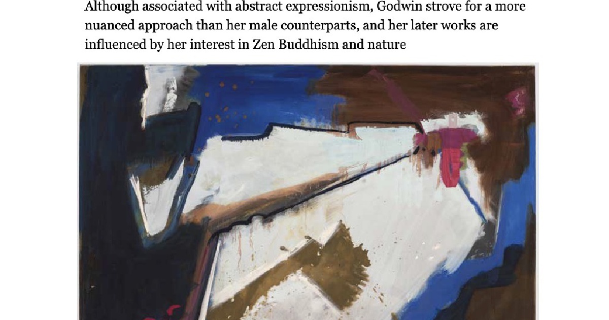 Judith Godwin: Expressions of Life | Pippy Houldsworth Gallery